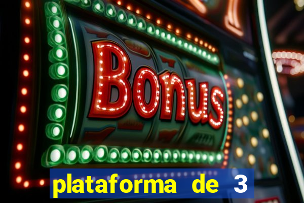 plataforma de 3 reais pg